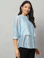 Crystal Cutaway Shirt